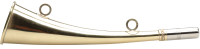 Corne plate cintrée mod. 173, 25 cm