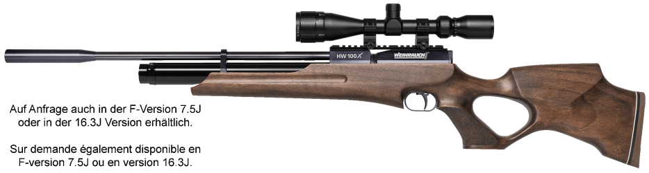 Weihrauch Pressluftgewehr HW100 X-T (FAC), _2