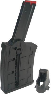 Mossberg 25-rds magazine .22lr, blue_1