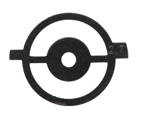 6522-9 JGA Steel ring grain Anschütz, 2.7mm