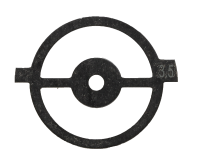 6522-9 JGA Steel ring grain Anschütz, 3.5mm