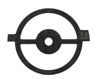6522-9 JGA Steel ring grain Anschütz, 3.8mm