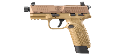 FN Pistole FN502T, FDE Kal. 22Lr. 1/2"x28_2