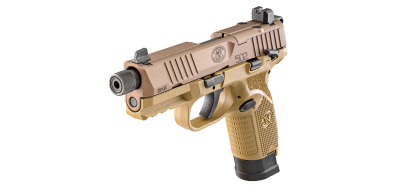 FN Pistole FN502T, FDE Kal. 22Lr. 1/2"x28_5