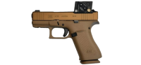 Glock Pistole 43X R/MOS/FS/Combo m.COA,9x19,coyote