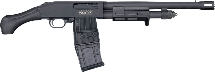 Mossberg pump-action shotgun 590M Standoff 12GA_1