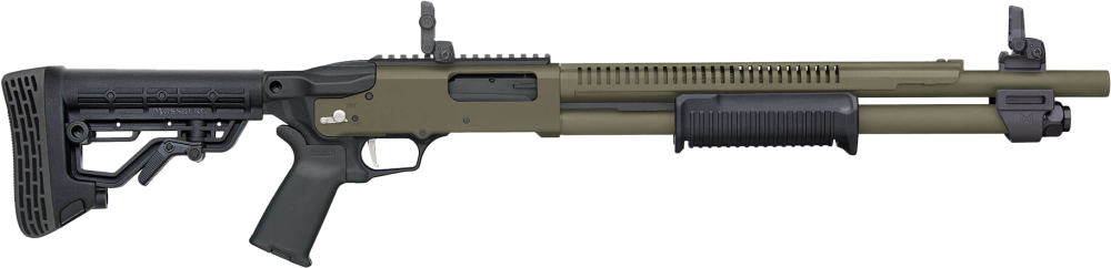 Mossberg Pumpflinte 590R Cerakote OD Green,_1