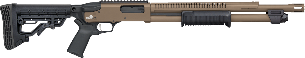 Mossberg Pumpflinte 590R Stand-Off Cerakote FDE_1