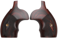 S&W Griff Checkered Rosewood Boot,  K/L-RB