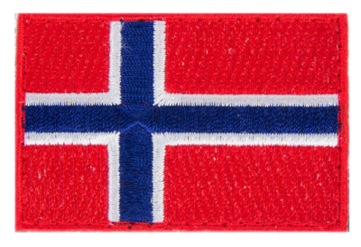 Ulfhednar Patch drapeau norvégien 6x4 cm couleur_1