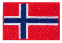 Ulfhednar Patch drapeau norvégien 6x4 cm couleur