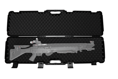 Stil Waffenkoffer mit Schaumstoffeinlage, Aussen-_1