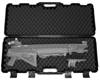 Stil Waffenkoffer mit Schaumstoffeinlage, Aussen-