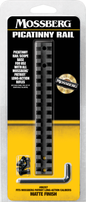 Mossberg Picatinny Rail/Scope Base, Matte Blue_1