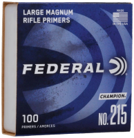 Federal amorces Large Magnum Rifle 215