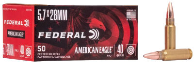 Federal AE Cartouches 5.7x28mm, 40gr FMJ_1