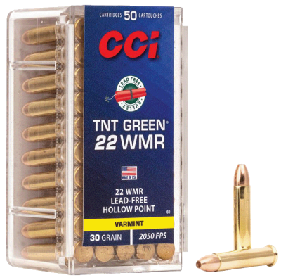 CCI Rimfire .22WMR, TNT Green HP 30gr_1