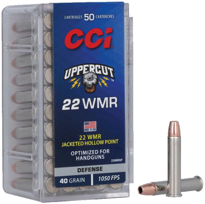 CCI Rimfire .22WMR, Uppercut JHP 40grs_1