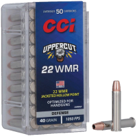 CCI Rimfire .22WMR, Uppercut JHP 40grs
