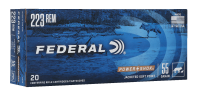 Federal Cartouches .223Rem. 55gr Power-Shok SP