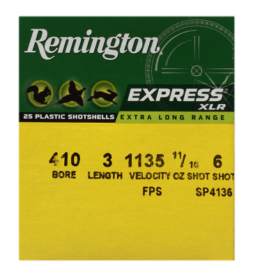 Remington Schrotpatrone 410/76, Express XLR No.6_1