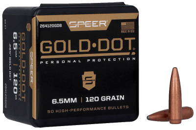 Speer bullets .264, Gold Dot 120gr (50)_1