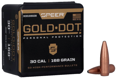 Speer bullets .308, Gold Dot 168gr (50)_1