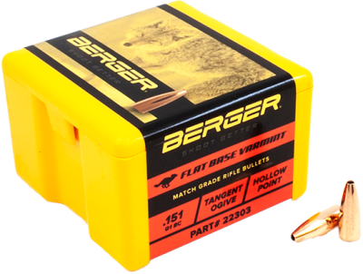 Berger Projectile 22 cal, FB Varmint 40gr _2