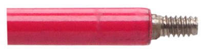 Stil Putzstock Ø5mm-1/8", rot lackiert 79cm_3