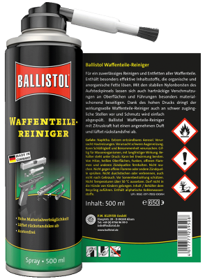 Ballistol Waffenteilereiniger Spray, 500ml_2