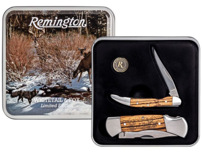 Whitetail & Fox Knife & Tin Set_1