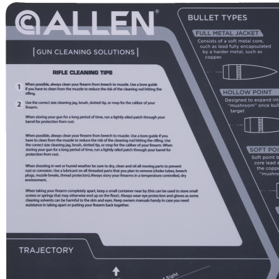 Allen tapis de nettoyage pour fusils_5