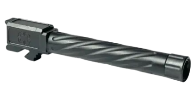 Barrel-Full Size Threaded Spiral Fluted Black _1