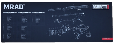 Barrett  Reinigungsunterlage MRAD, 122 x 46 cm_1