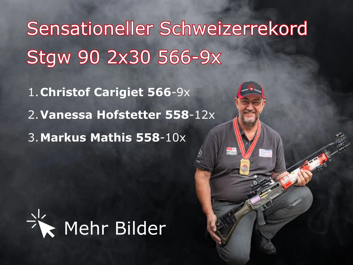 Schweizerrekord Stgw 90 2x30