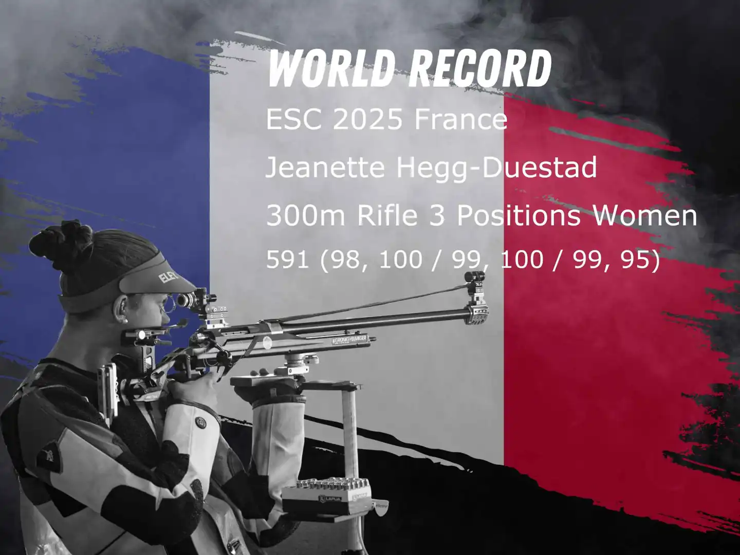 World Record Jeanette Duestad ESC France