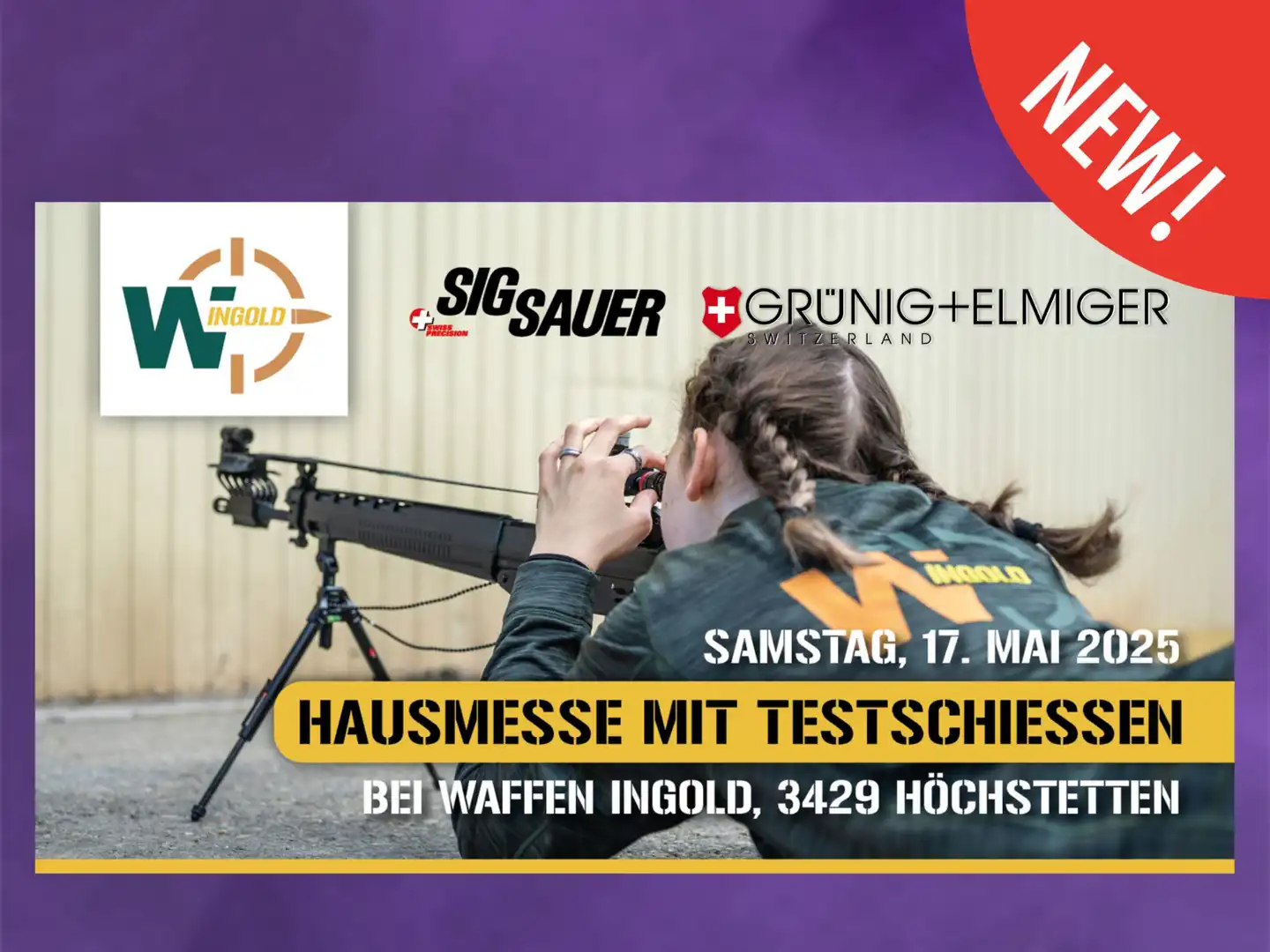 Testschiessen Ingold Waffen