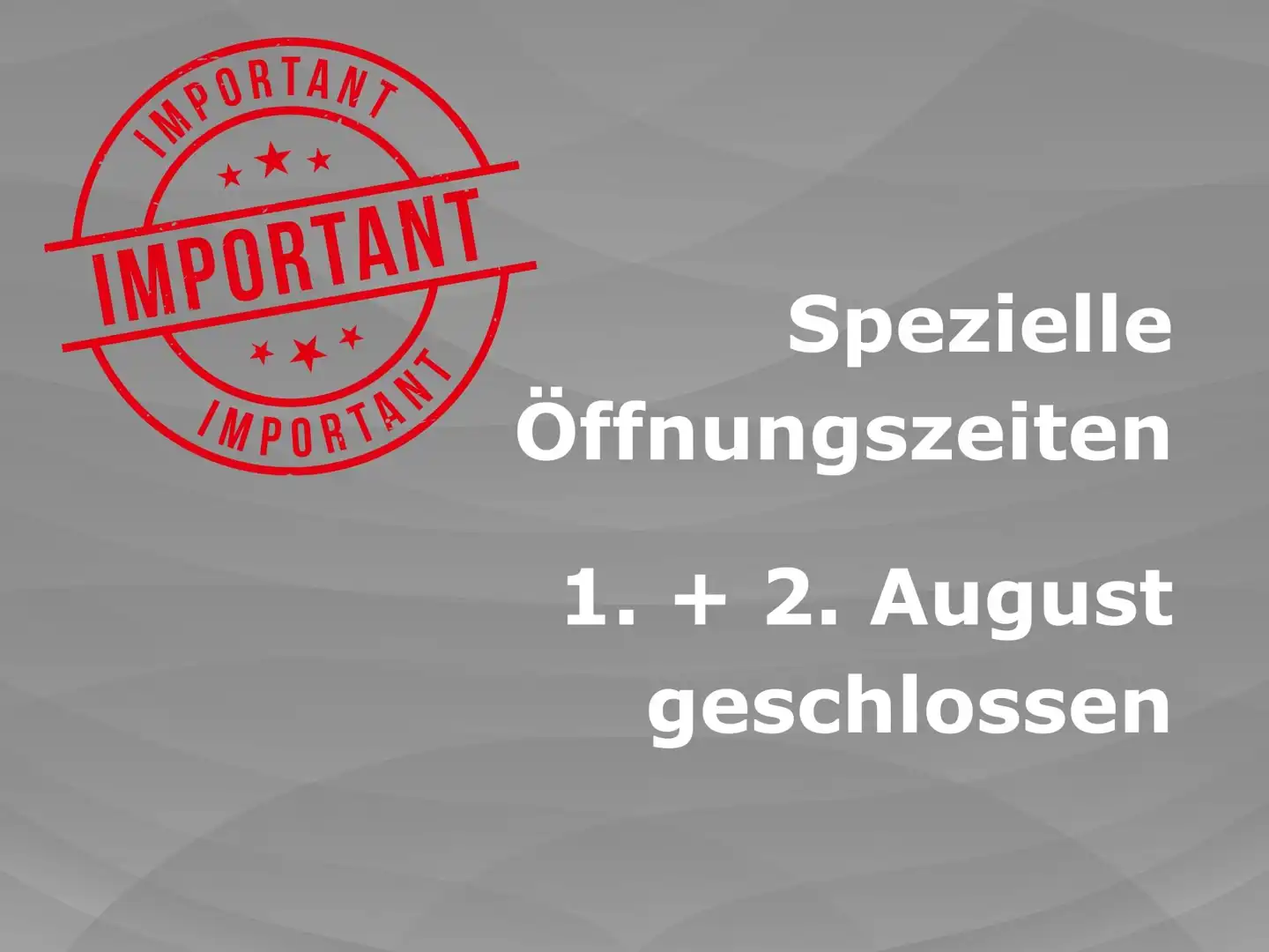 Geschlossen