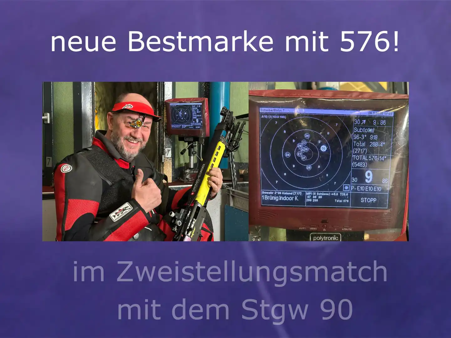 neue Bestmarke mit 576