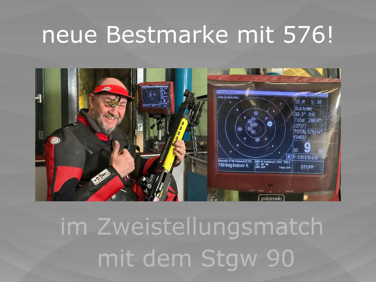 neue Bestmarke mit 576
