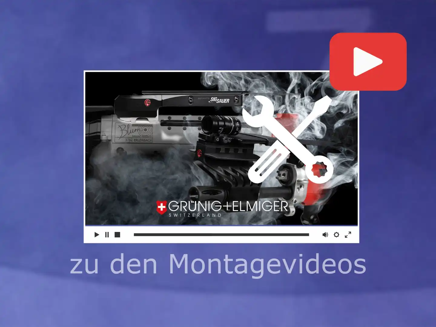 Montage Schaftbacken