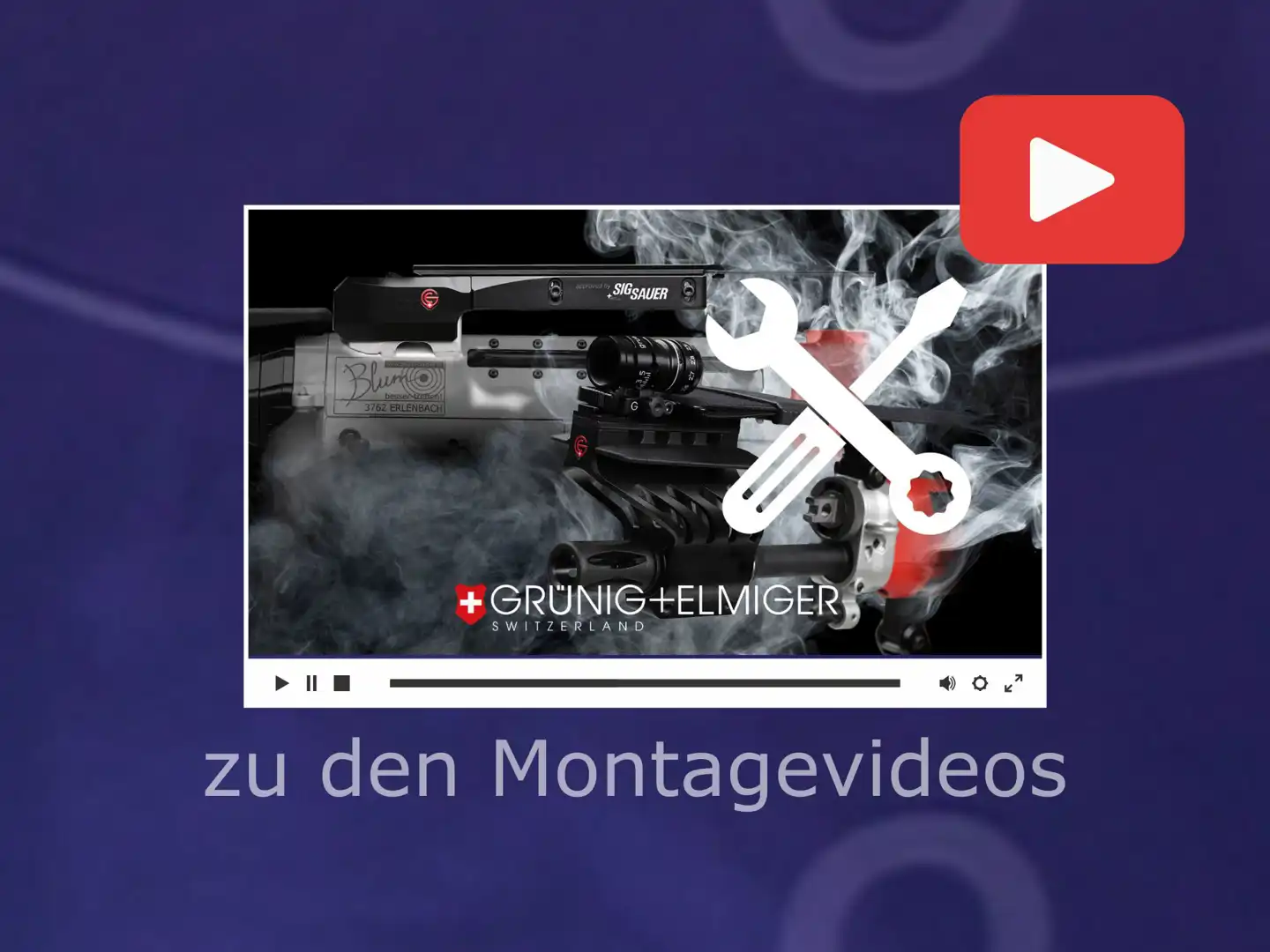 Montage Schaftbacken
