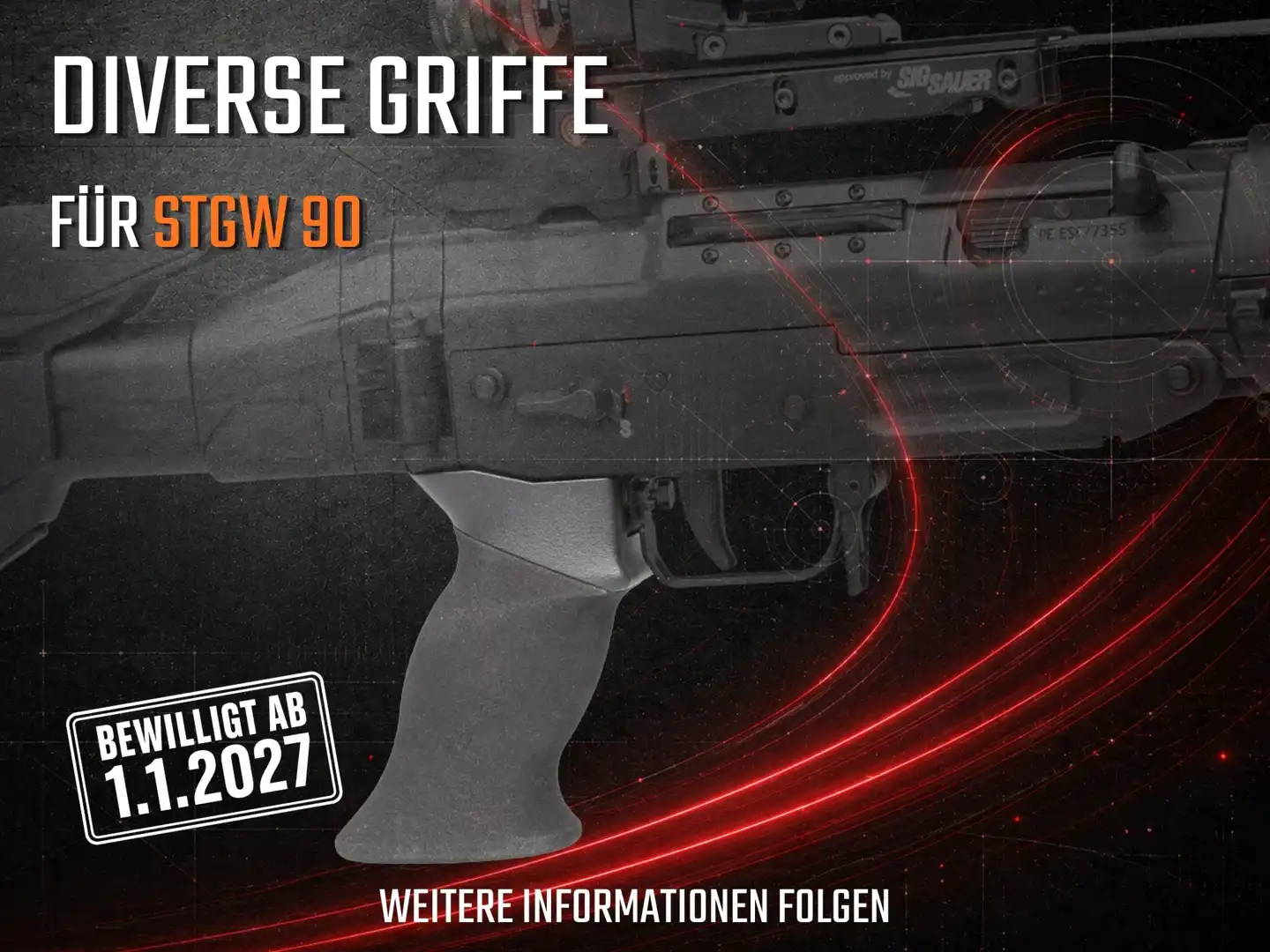 Diverse Griffe Stgw 90