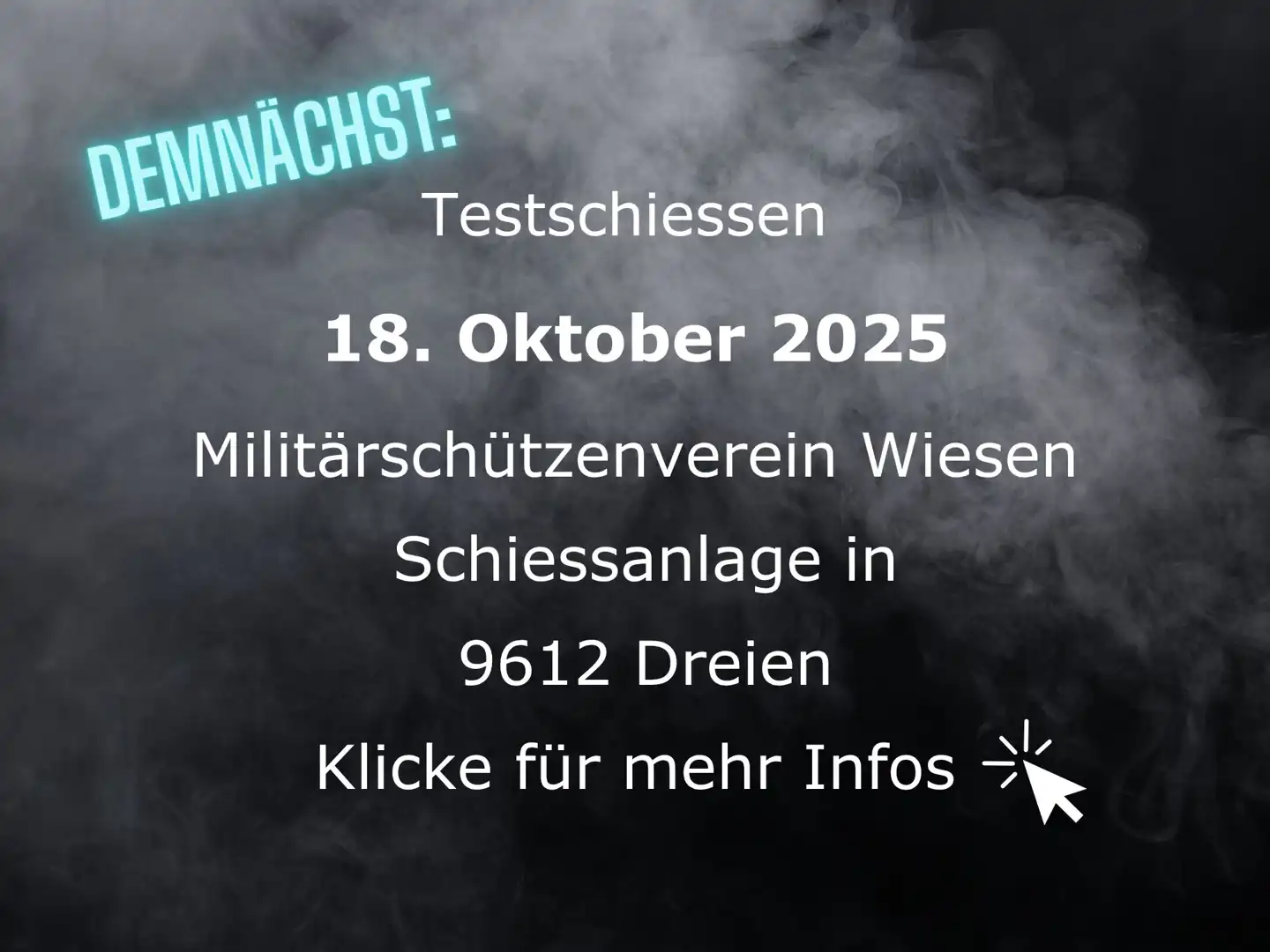 Testschiessen Militärschützenverein
