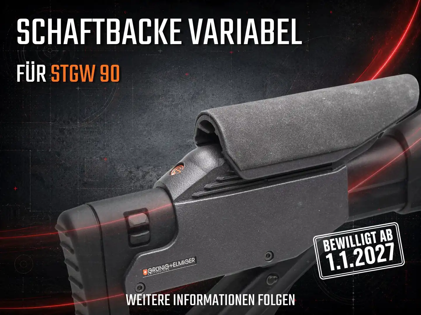 Schaftbacke Variabel Stgw 90