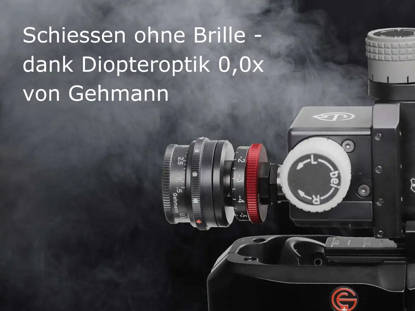 Schiessen ohne Brille mit Diopteroptik 0,0x