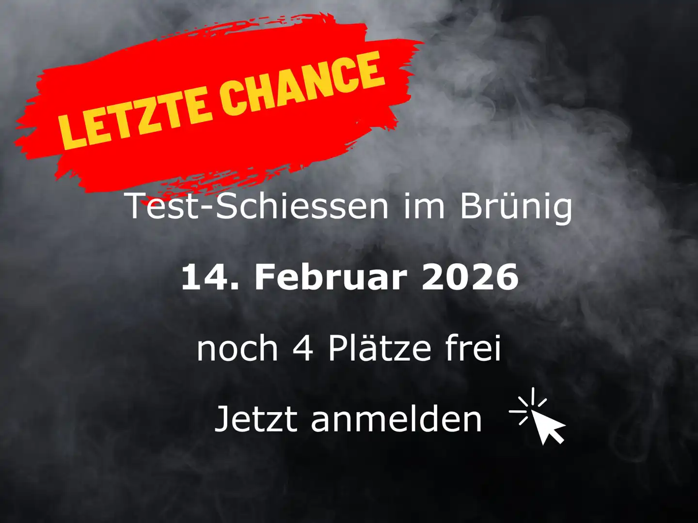 Testschiessen 14. Februar 2025