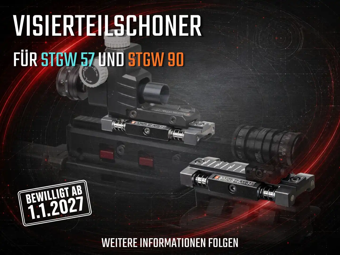 Visierteilschoner Stgw57 und Stgw90