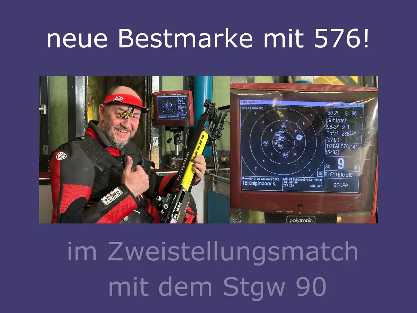 neue Bestmarke mit 576