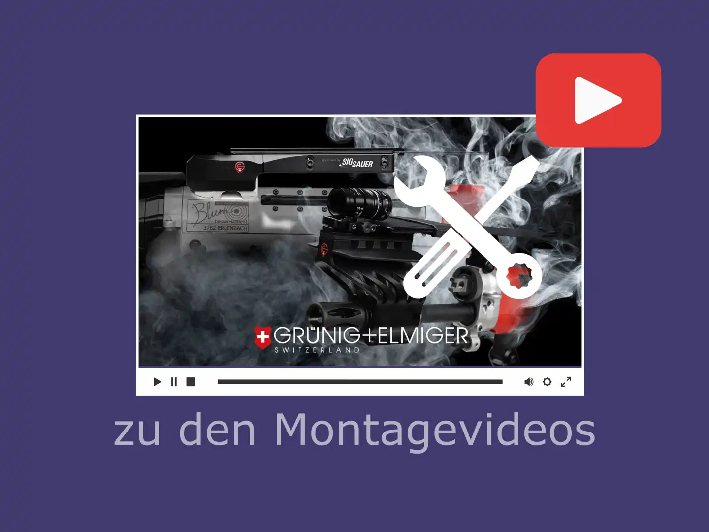 Montage Schaftbacken
